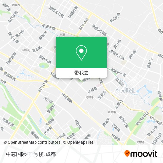 中芯国际-11号楼地图