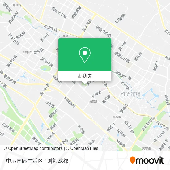 中芯国际生活区-10幢地图
