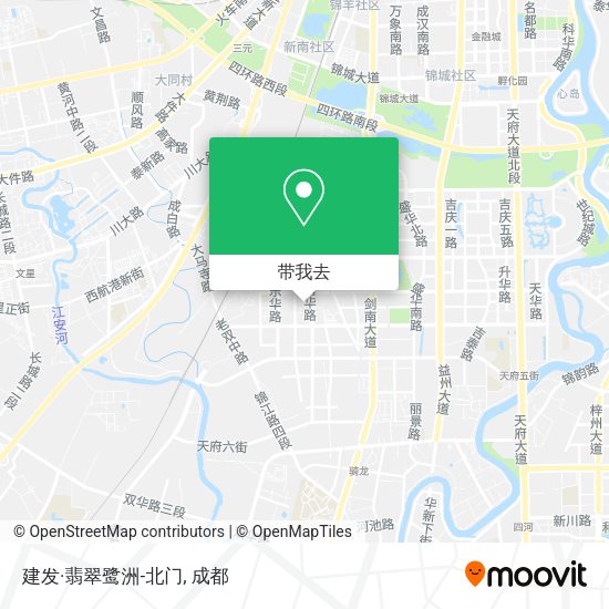 建发·翡翠鹭洲-北门地图