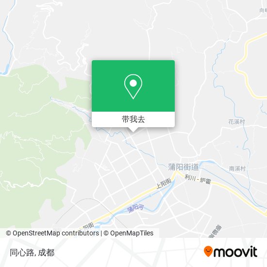 同心路地图