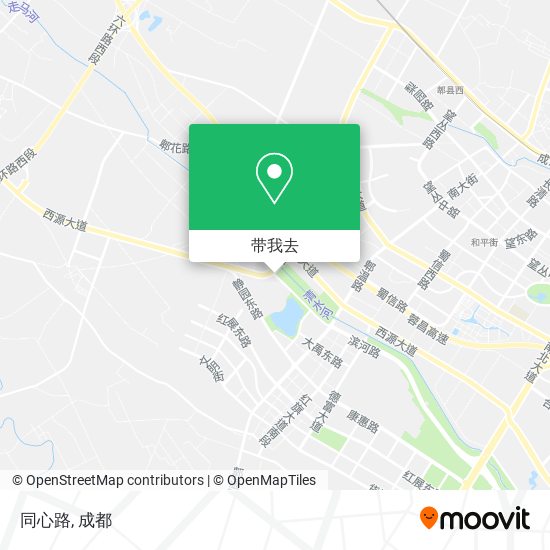 同心路地图