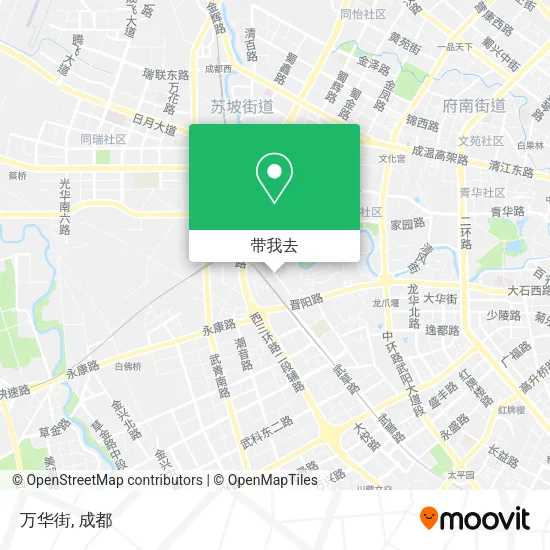万华街地图