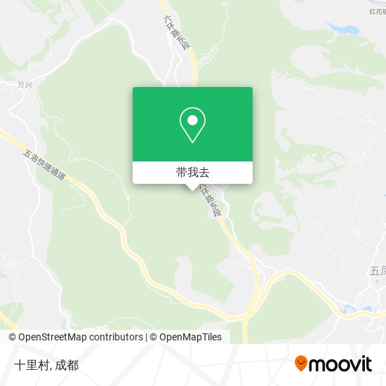 十里村地图