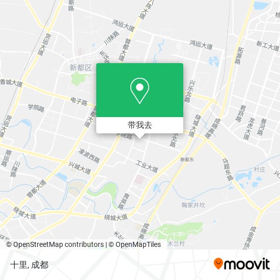 十里地图