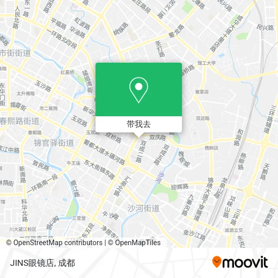 JINS眼镜店地图
