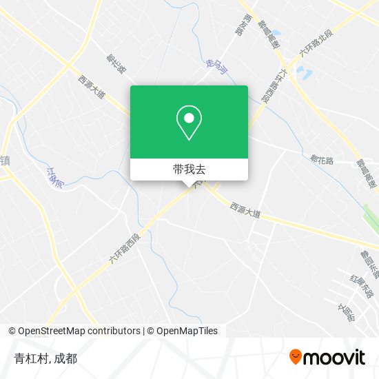 青杠村地图
