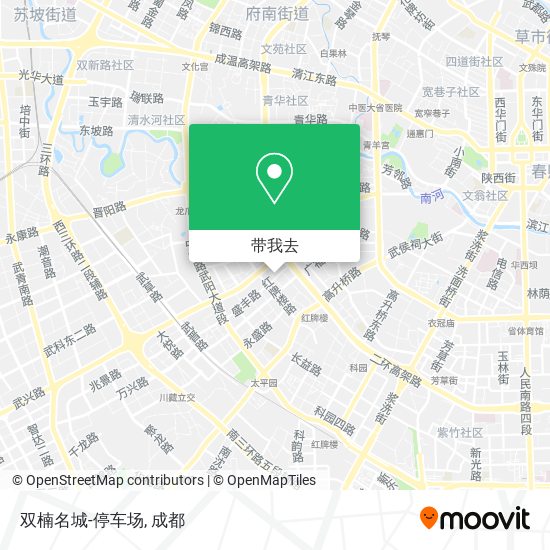 双楠名城-停车场地图