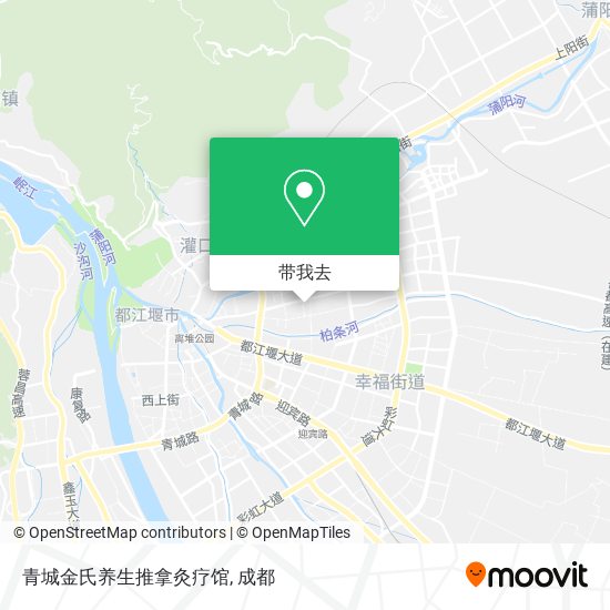 青城金氏养生推拿灸疗馆地图