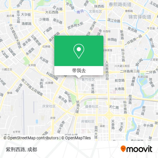 紫荆西路地图