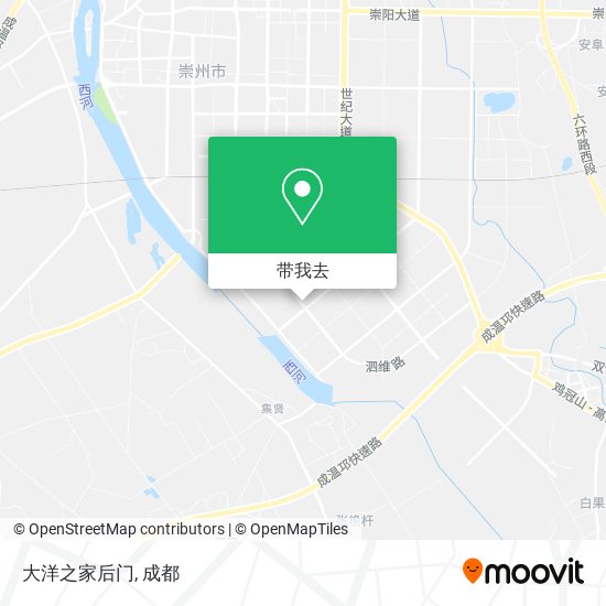 大洋之家后门地图
