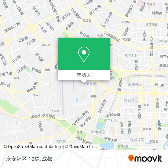 庆安社区-10栋地图