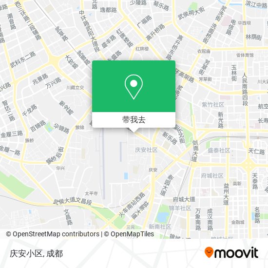 庆安小区地图