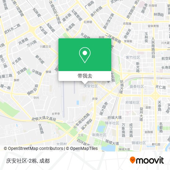 庆安社区-2栋地图