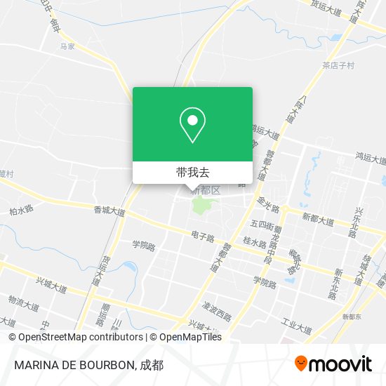 MARINA DE BOURBON地图
