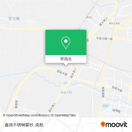 鑫德不锈钢窗纱地图