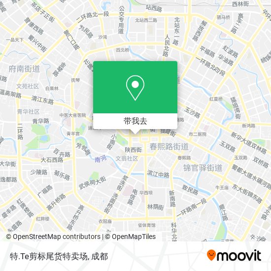 特.Te剪标尾货特卖场地图