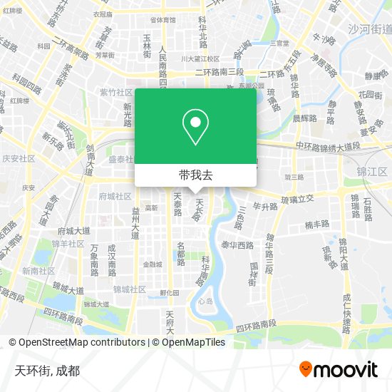 天环街地图