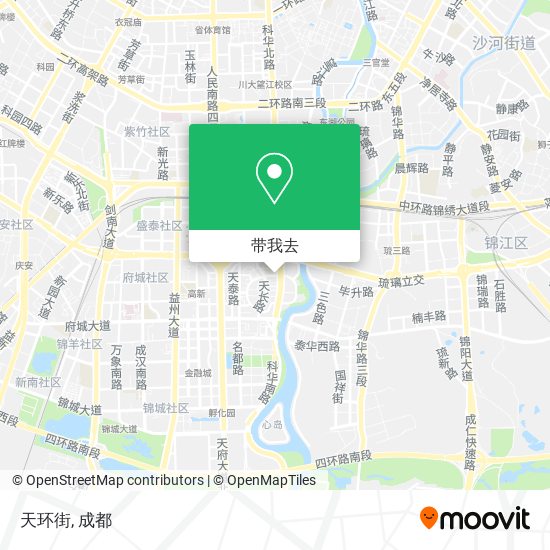 天环街地图