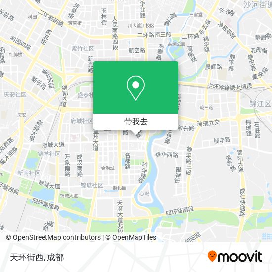 天环街西地图