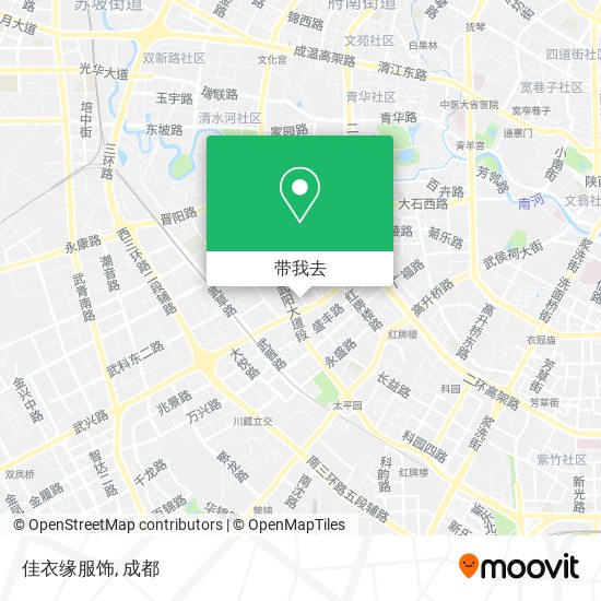 佳衣缘服饰地图