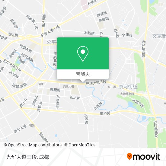 光华大道三段地图