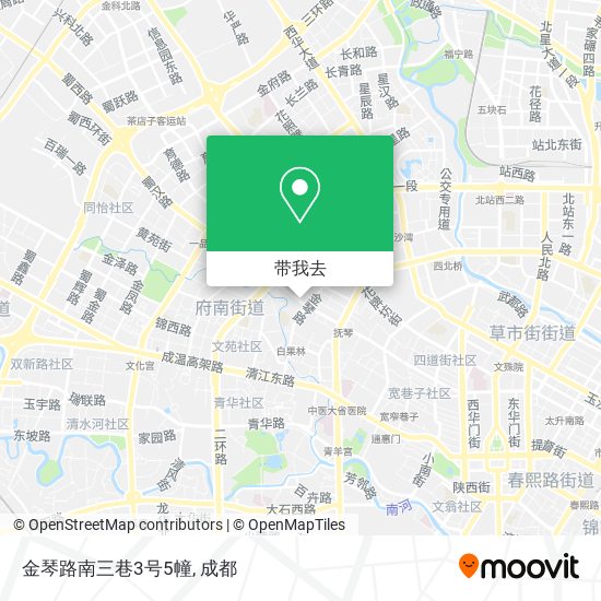 金琴路南三巷3号5幢地图