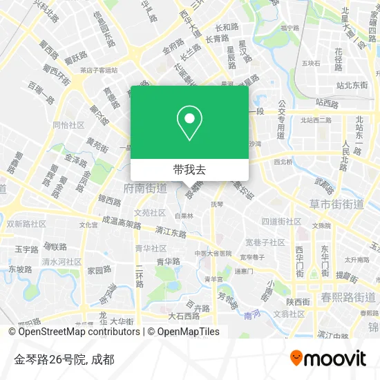 金琴路26号院地图