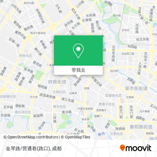 金琴路/营通巷(路口)地图
