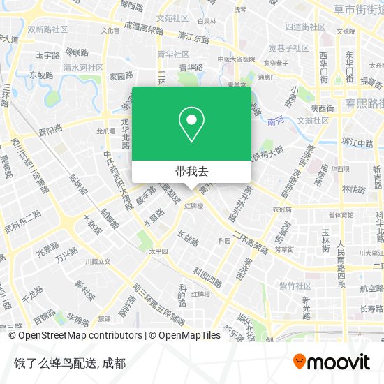 饿了么蜂鸟配送地图