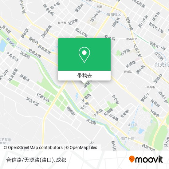 合信路/天源路(路口)地图