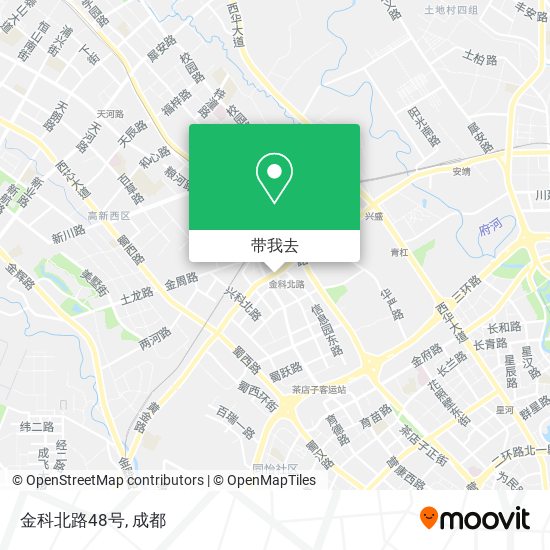 金科北路48号地图