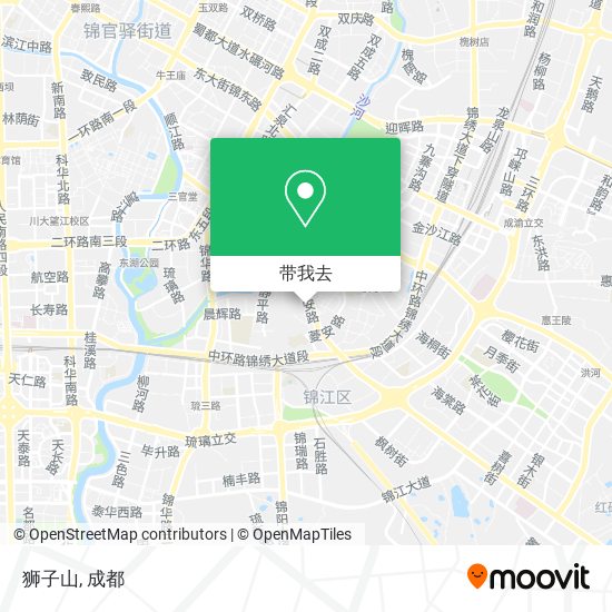狮子山地图