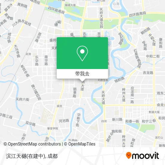 滨江天樾(在建中)地图
