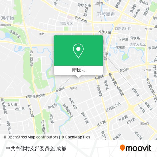 中共白佛村支部委员会地图