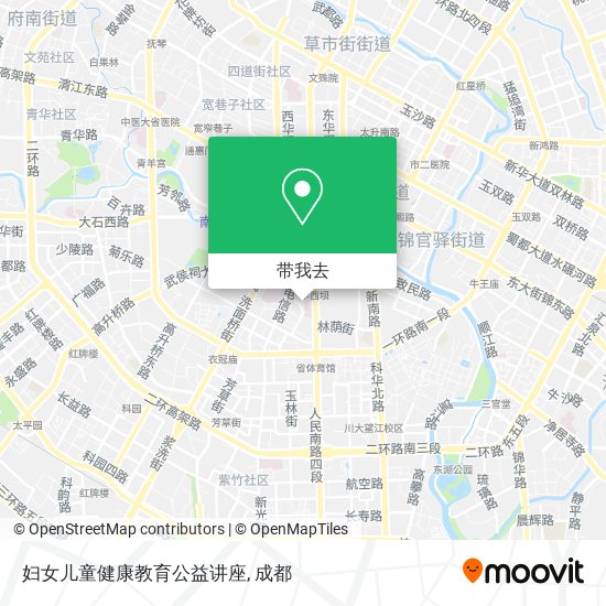 妇女儿童健康教育公益讲座地图