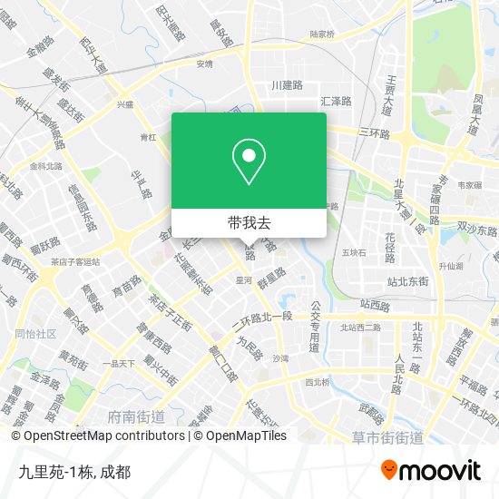 九里苑-1栋地图