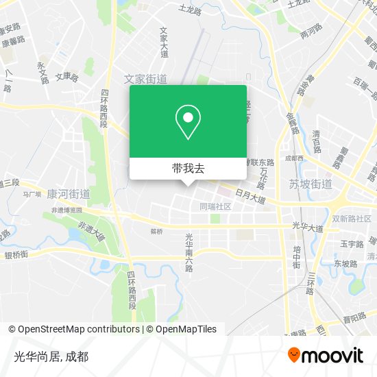 光华尚居地图