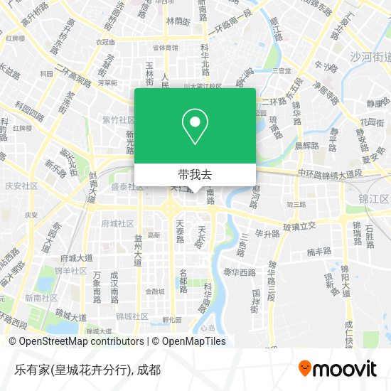 乐有家(皇城花卉分行)地图