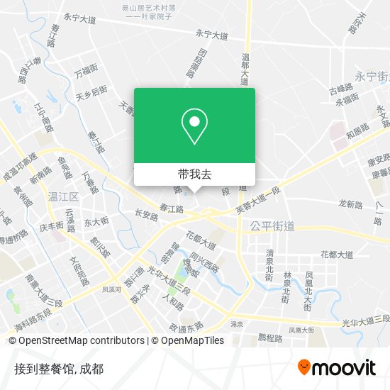 接到整餐馆地图