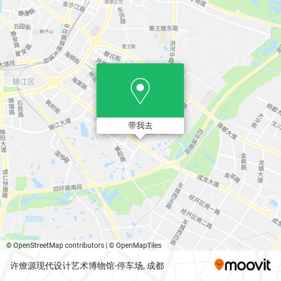 许燎源现代设计艺术博物馆-停车场地图