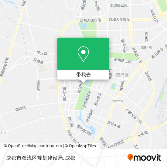 成都市双流区规划建设局地图