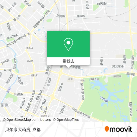 贝尔康大药房地图