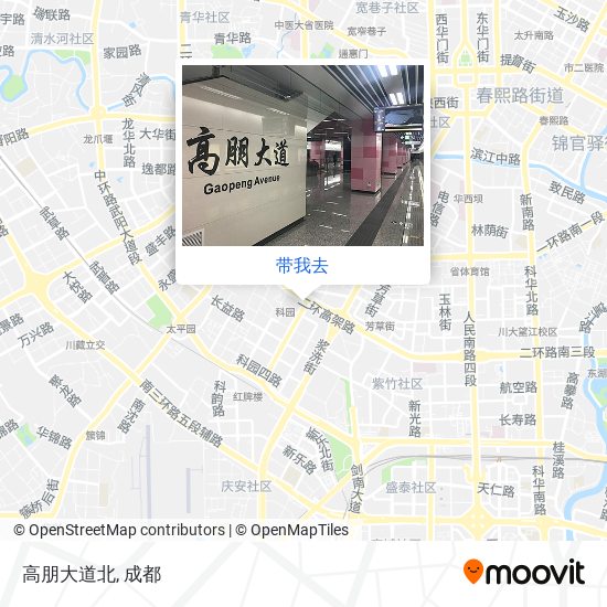 高朋大道北地图