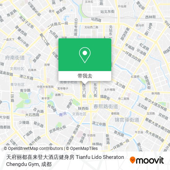 天府丽都喜来登大酒店健身房 Tianfu Lido Sheraton Chengdu Gym地图