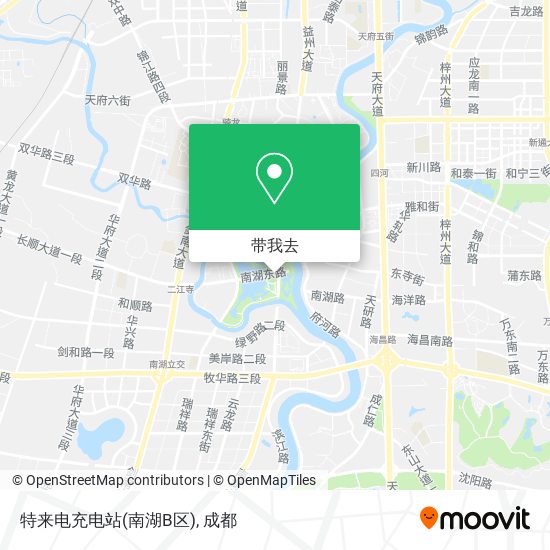 特来电充电站(南湖B区)地图