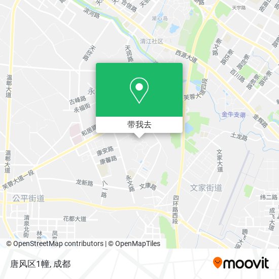 唐风区1幢地图