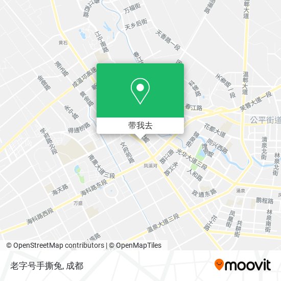 老字号手撕兔地图