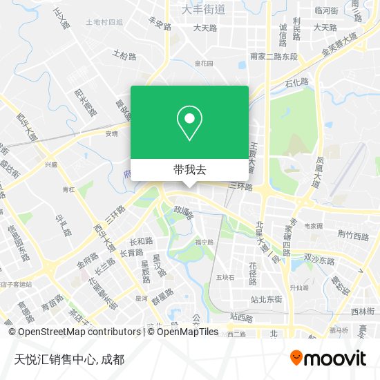 天悦汇销售中心地图