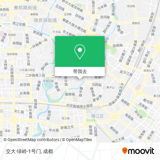 交大·绿岭-1号门地图