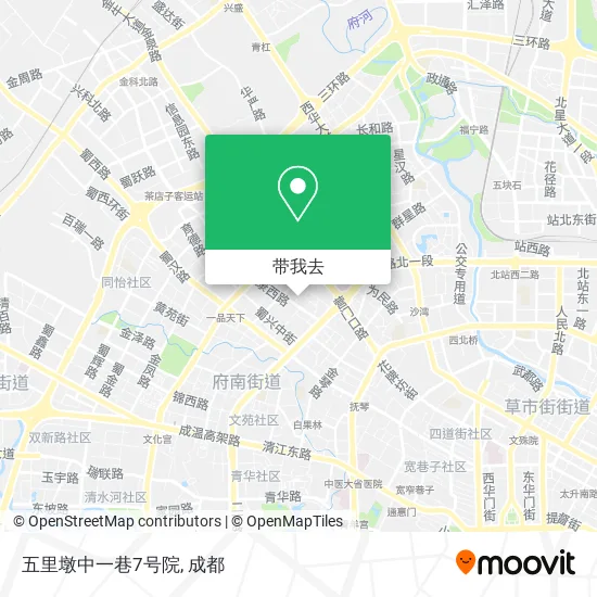 五里墩中一巷7号院地图